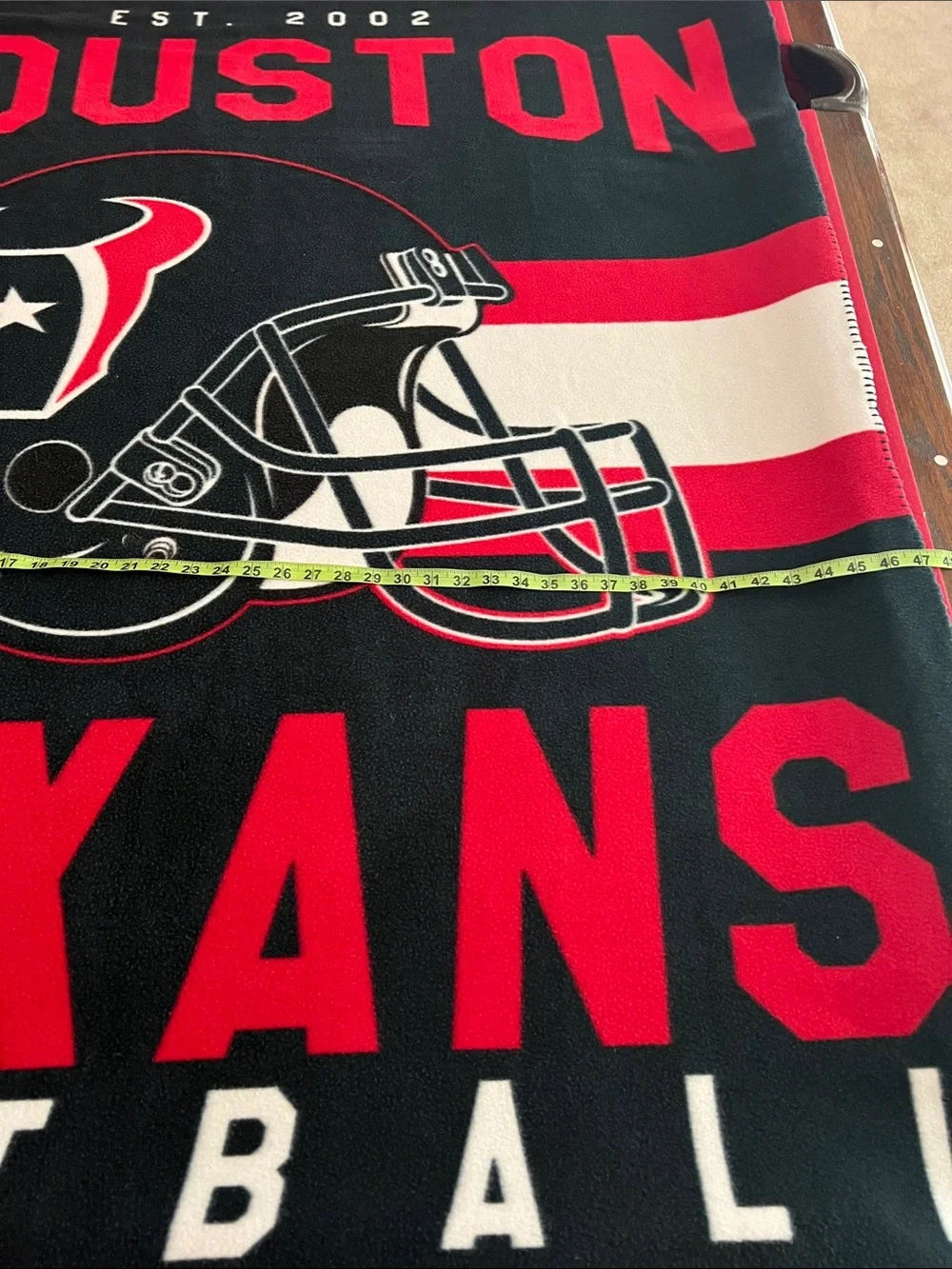 Houston Texans Blanket NFL Gifting Football Sports Fleece